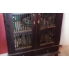 Image 3 : Display Cabinet 38.5 W, 16 D, 70 T and 2 Shelves of Glasses and Kitchenware Included 