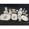 Image 1 : Assorted Small Plates, Jars, and Other Porcelain Decor, Old Country Roses and More!