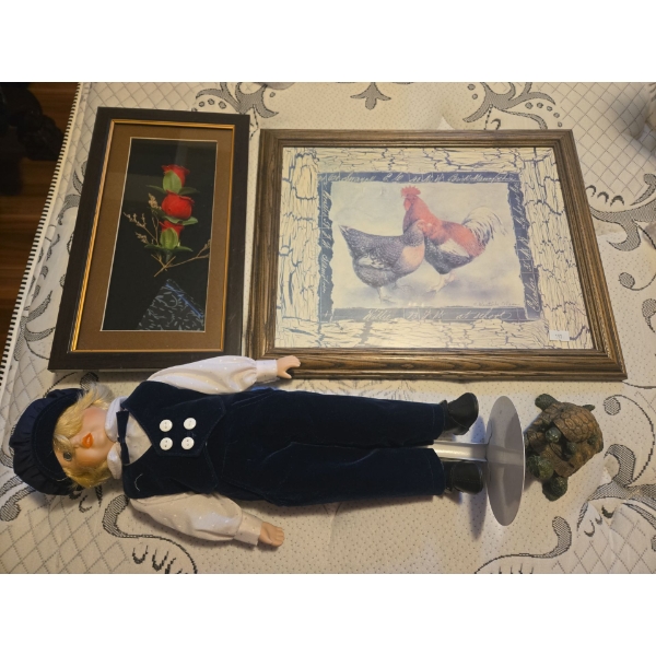 Rooster, Tortoise - Oliver Twist Doll