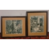 Image 1 : 'January Snow' & 'April Daffodils' by Carolyn Blish Prints - 16W, 19T Each 