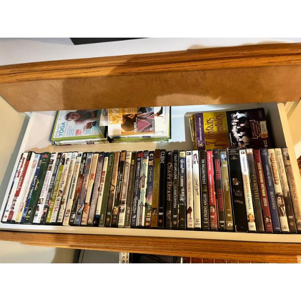 DVD! DVD! 2 drawers full of DVD’s. 