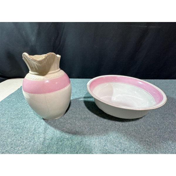 Washbowl and Pitcher