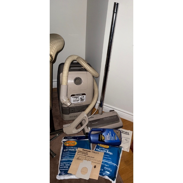 Panasonic Dual Sweep 360 Swivel Hose Jet Flow Vacuum 