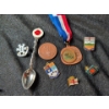 Image 1 : Vintage Medals Badges Pins Medallions & Decorative Spoon  
