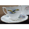 Image 3 : 7 Teacups with Matching Saucers