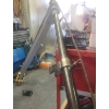 Image 11 : Work Bench With Hand Welded Pulley, Crank Hoist, and Workshop Tools