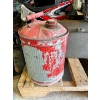 Image 5 : Mastercraft Pneumatic Brad Nailer/Finish Nailer, 2 helmets, a Tuff box and vintage gas tin 