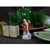 Image 2 : Green Glassware + Trinket Dishes & More