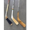Image 2 : Three Signed Hockey Sticks Alen McCauley Toronto Maple Leafs with Wooden Blades