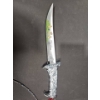 Image 3 : Decorative Collectible Fantasy Dagger with Ornate Scabbard