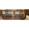 Image 1 : Victorian Massive Oak Display Case - 95L x 26W x 42T Broken Glass On Top - Contents Not Included