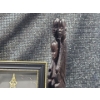 Image 4 : African Figurine, Big Ben & London Framed Art African woman Metal Wall Plaque Brass Candlesticks.