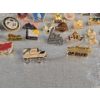 Image 5 : Collection of Vintage Canadian Souvenir Pins with a Jar of Marbles