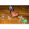 Image 5 : Assorted Insect Collectibles w/ Rooster Paperweight