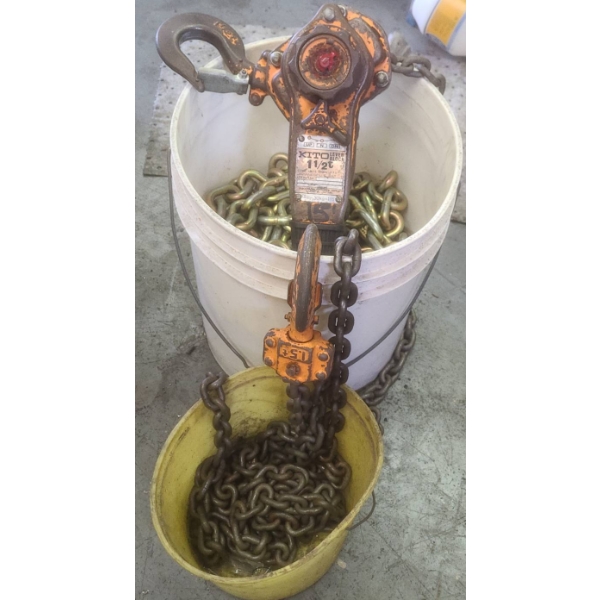 KITO Lever Block 1.5 Ton Manual Chain Hoist