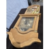Image 2 : Wooden Wall Clock 44 Inches Long With Extra Attachments
