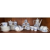 Image 1 : Vintage Seltmann Weiden Bavaria Porcelain Tea & Coffee Service Set 'Bayerisch Blau'