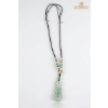 Image 2 : Five Jade and Cord Necklaces with Assorted Designs
