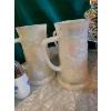 Image 3 :  Vintage Collector Lot, Features Vintage Red Pyrex Bowl, Fire King Mug Set, Pyrex Glass Coffee Perco