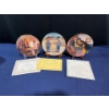 Image 1 : Set of Three Collectors Plates with original boxes and COA