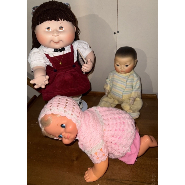 Cabbage Patch Kid w/ Vintage Crawler & More