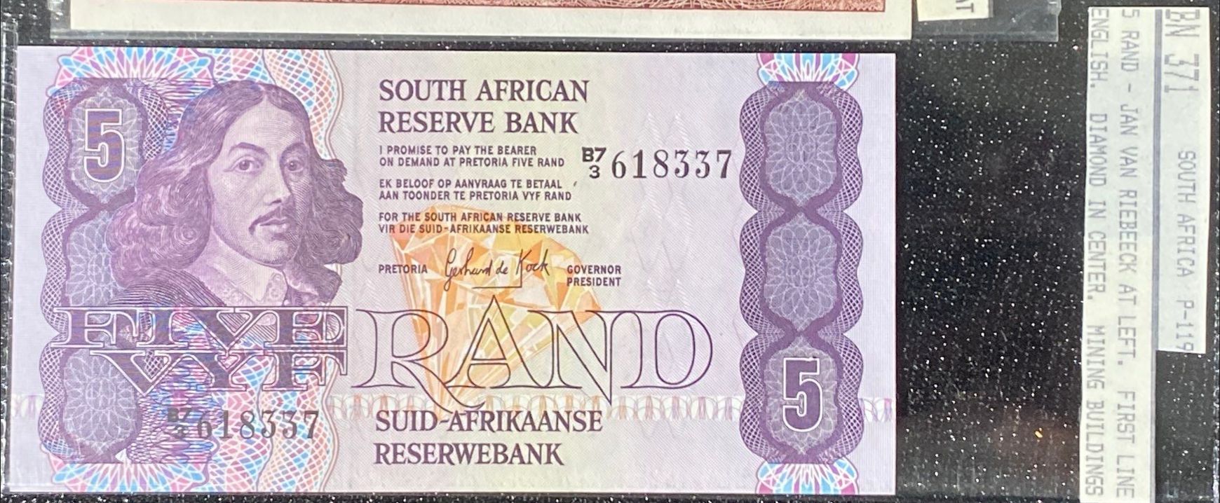 Print Paper Money Rsa Collection of South African Paper Money