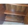 Image 2 : Bookcase w/ 4 Shelves and Bottom Storage Cupboard 31 W, 12 D, 70 T 