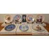 Image 1 : Decorative Plate Collection By Norman Rockwell (1996-99, Mary, Fishing; 8W Each), Nativity Decor Cup
