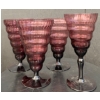 Image 1 : Amethyst Utility Glass Works Glasses - Set of 4 