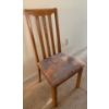 Image 4 : Table w/ 6 Chairs (Table & Chairs Only, Leaf Missing, A Couple Chair Hinges Loose) - 41W, 66D, 29T 