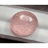Image 2 : 27.14 ct Certified Pink Morganite Gemstone Oval Cut ($11,250 Appraisal)