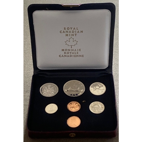 1975 Canadian Uncirculated Coin Set