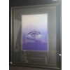 "Attitude" Inspirational Message, 27 X 33 Print Framed Under Glass 