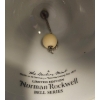Image 5 : Painting Of Native American Figures ,  Danbury Mint Porcelain Collector Bell By Norman Rockwell. 