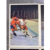 Image 2 : Six Vintage Ice Hockey Action Postcards Featuring NHL Teams