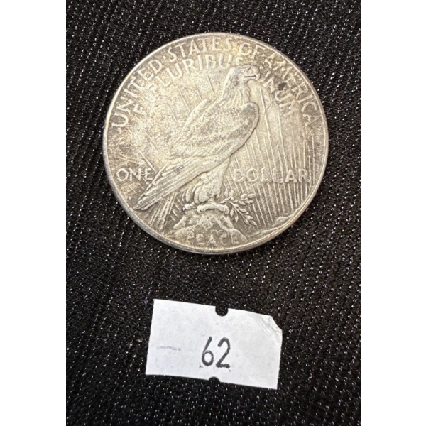 1927 United States Silver Peace Dollar