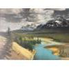 Image 1 :  Athabasca Valley Painting (24" x 27"  Inches Before Frame)