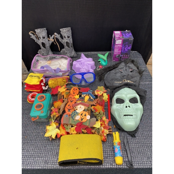 Children's Toys and Halloween Decor