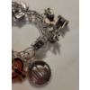 Image 4 : Stamped Sterling Ladies Charm Bracelet w/ Assorted Charms 