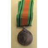 Image 4 : WWII Defense Medal with Ribbon and Engraved Metal Case