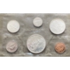Image 1 : 1965 Canadian Uncirculated Coin Set 80% Silver 1.11 Ounces