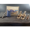 Image 2 : 7 inch Woodworking Vise and 3 Vintage Hand Planes