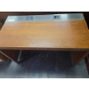 Image 1 : Wooden Desk with Cable Management Cutouts