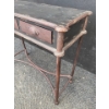 Image 2 : Wooden & Metal Side Table - 38W, 15D, 34T 