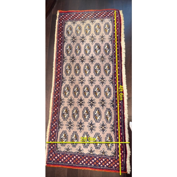 Turkish Patterend Runner Rug 