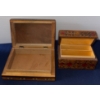 Image 7 : Miniature Cast Iron Wood Burning Stove Copper Cooker Greek Vase & Pair Of Trinket Boxes