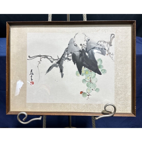 Chinese Art Ink and Colour Painting Original 15Wx12H