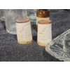 Image 8 : Vintage Array! Milk Bottles, Hand Made Pottery Trays, Vintage Medicine Bottle, Crystal Tray