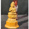 Image 7 : Time to Zen. - Religious Statues and Beautiful Hand Painted Glass Blown Vase ( Slight Damage)