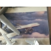 Image 5 : B747 Framed Picture 21 x 17, Largest Grey Model 27 x 16, Other Framed Pictures and Models As-Is
